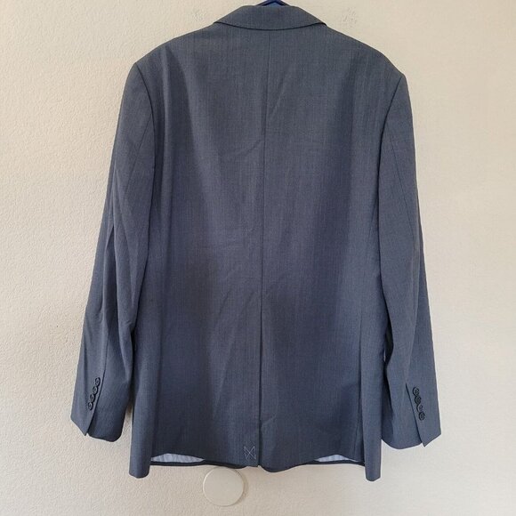 Brooks Brothers Mens Explorer Regent Fit Wool Blazer Gray sz 46L 2 Button Front - Picture 11 of 11